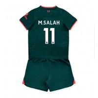 Fotbalové Dres Liverpool Mohamed Salah #11 Dětské Alternativní 2022-23 Krátký Rukáv (+ trenýrky)